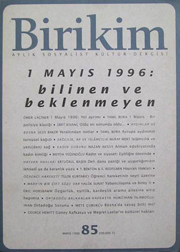 Birikim Sayı 85 - Mayıs 1996