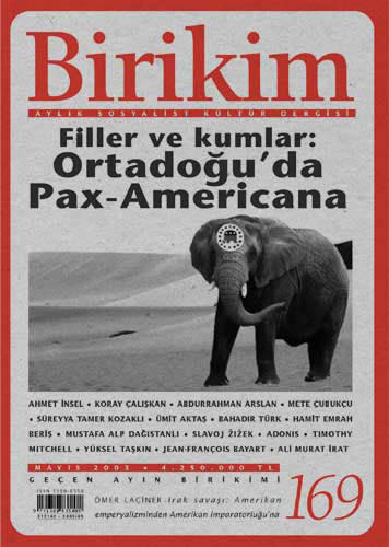 Birikim Sayı 169 - Mayıs 2003