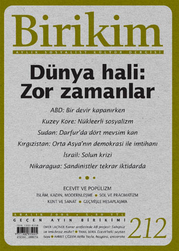 Birikim Sayı 212 - Aralık 2006