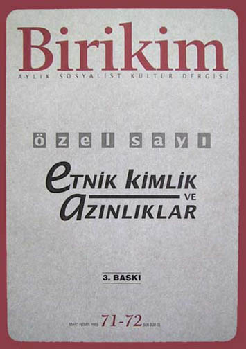 Birikim Sayı 71-72 - Mart/Nisan 1995