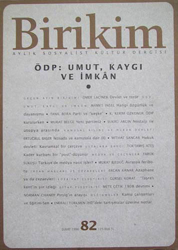 Birikim Sayı 82 - Şubat 1996