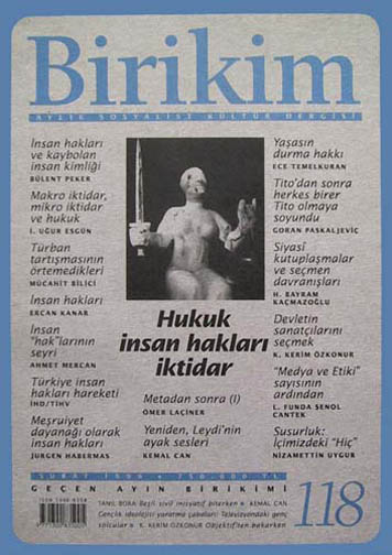Birikim Sayı 118 - Şubat 1999