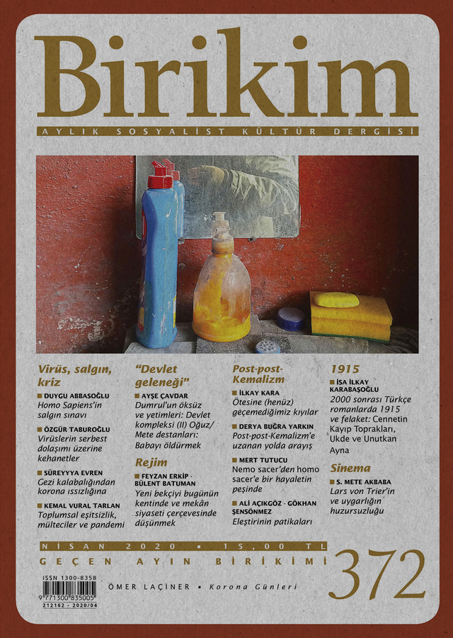 Birikim Sayı 372 - Nisan 2020